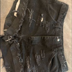 Vintage Rustler Shorts, hand distressed